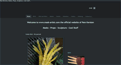 Desktop Screenshot of mask-artist.com