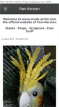 Mobile Screenshot of mask-artist.com